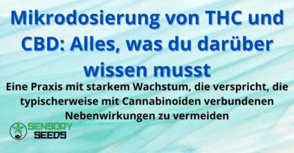 Mikrodosierung von THC und CBD